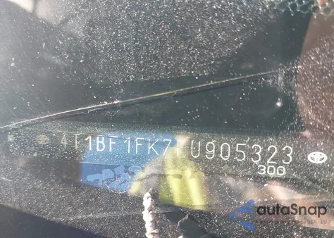 2015 Toyota Camry Le z USA, uszkodzony, nr VIN 4T1BF1FK7FU905323